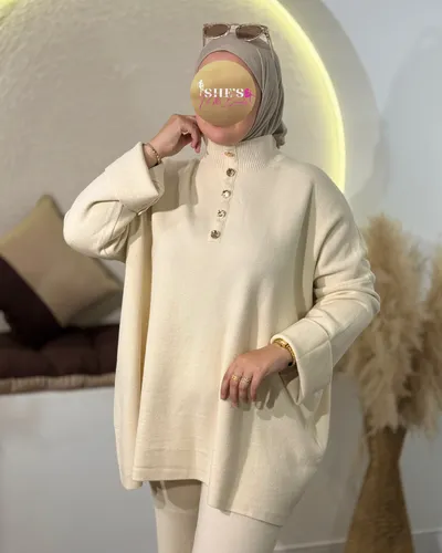 Ensemble Colle Boutonné 2