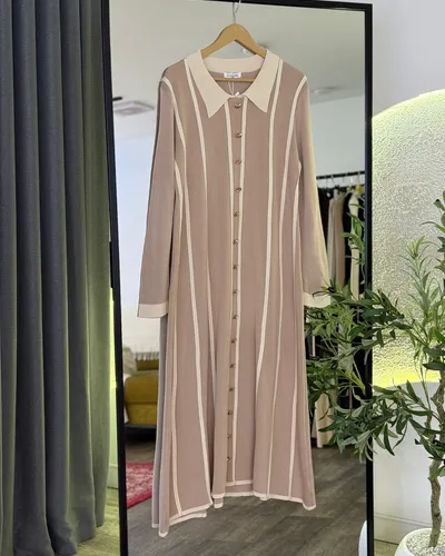 Robe à rayures Midi R907# 3