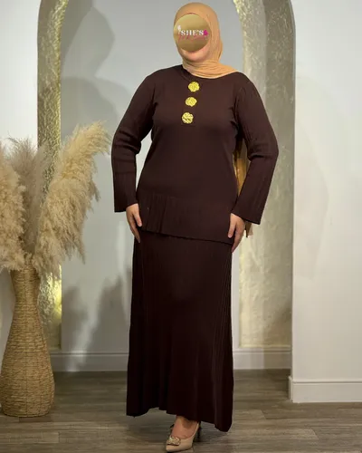 Ensemble jupe à Boutons EN297 3