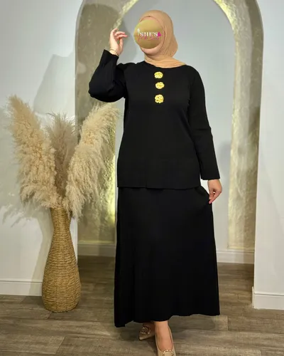 Ensemble jupe à Boutons EN297 2