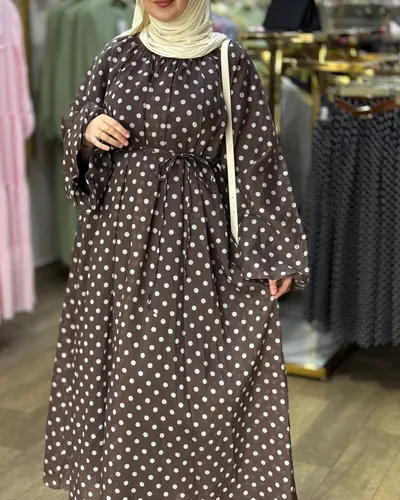 Robe  Polka colle bateau